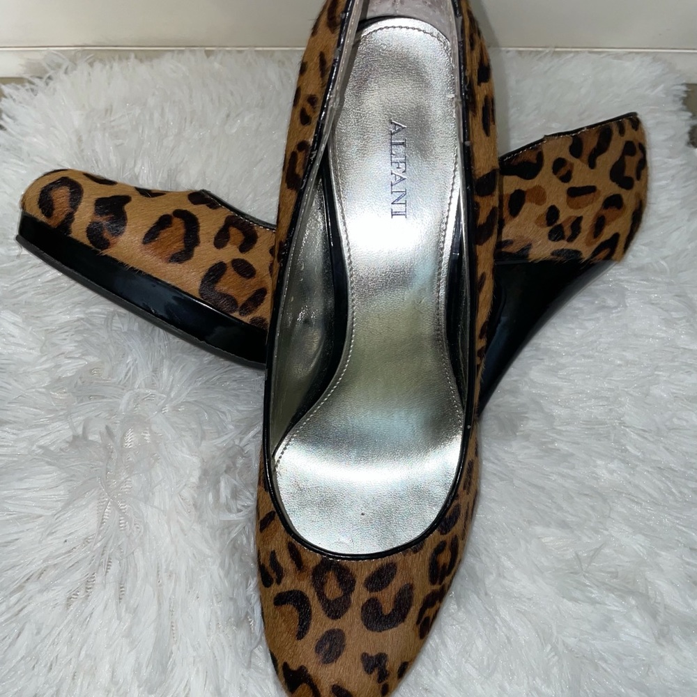 ALFANI Heels Animal Print